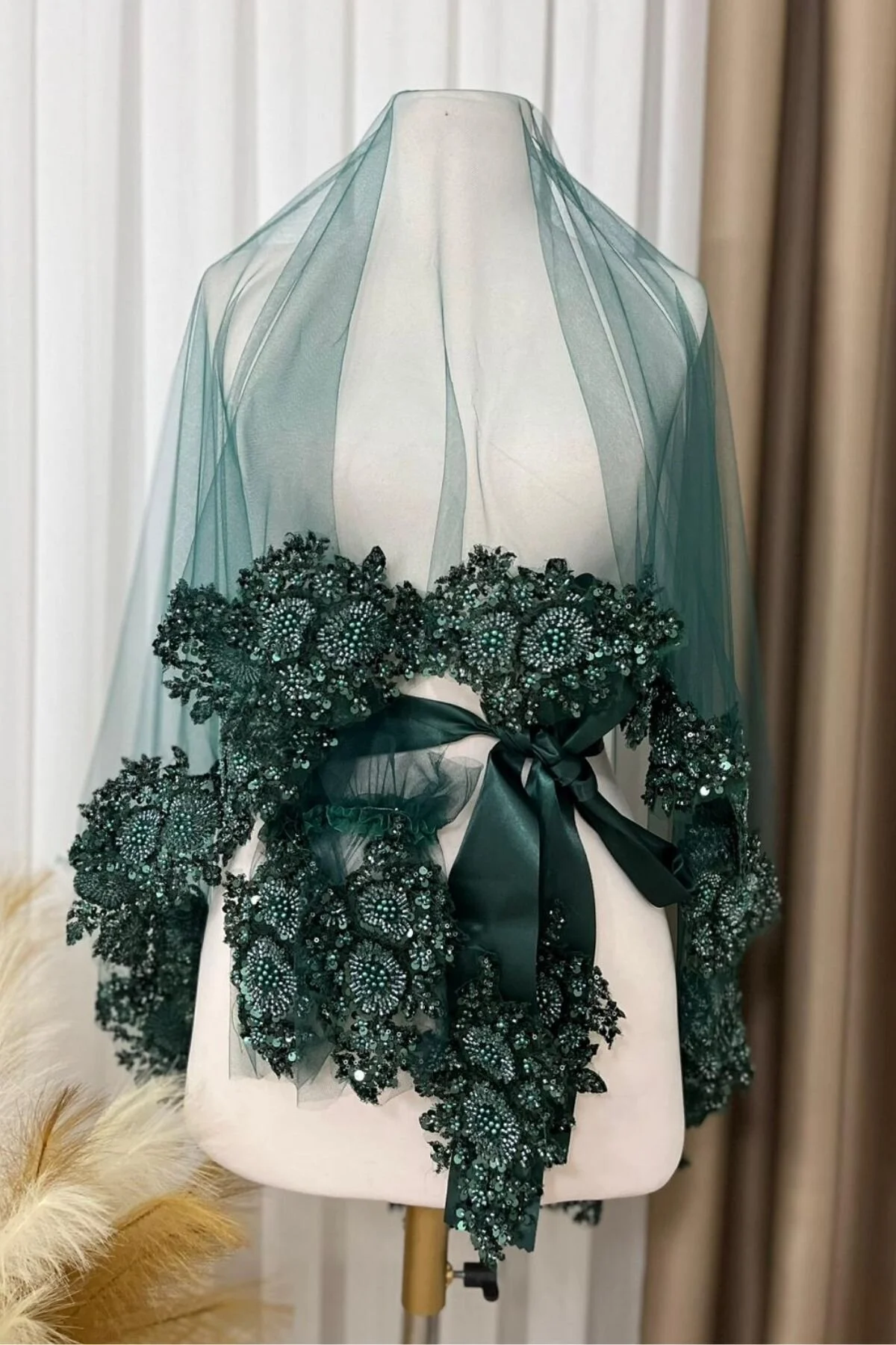 VIP Dar Model Gelin Duvağı - 4